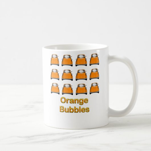 isetta oranje koffiemok (Rechts)