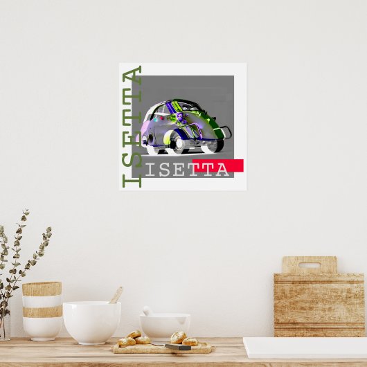 Isetta poster (Keuken)