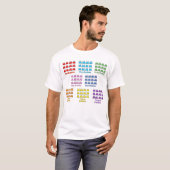 isetta regenboog t-shirt (Voorkant volledig)