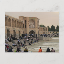 Isfahan Bridge, Iran Briefkaart