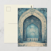 Isfahan Iran Reizen Briefkaart (Voorkant / Achterkant)