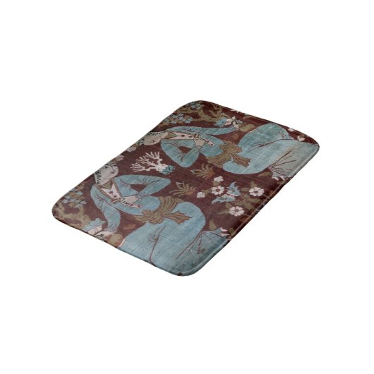 Isfahan-stijlpaneel, Perzisch, 17e eeuw (zijde) Badmat (Gekanteld)