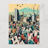 Isfahan with zombies - Persian (iran) design Briefkaart (Voorkant)