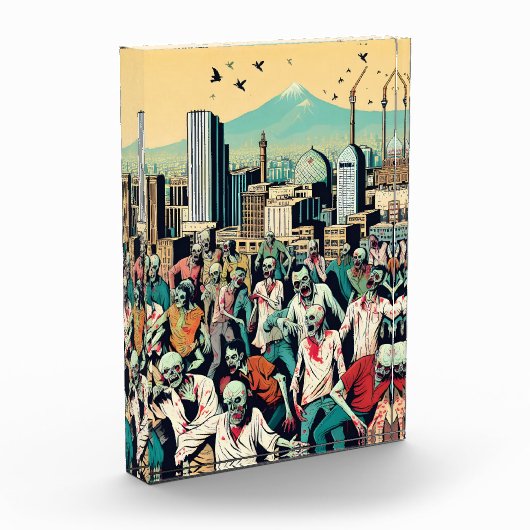 Isfahan with zombies - Persian (iran) design Fotoblokken (Links)