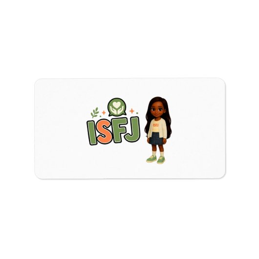 ISFJ — A Guardiã da Harmonia Etiket (Voorkant)
