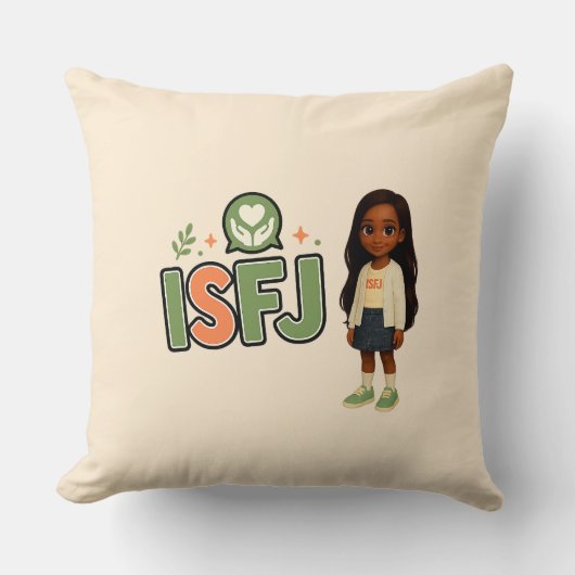 ISFJ — A Guardiã da Harmonia Kussen (Voorkant)