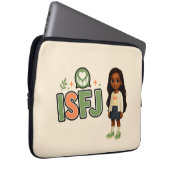 ISFJ — A Guardiã da Harmonia Laptop Sleeve (Voorkant Rechts)