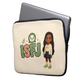 ISFJ — A Guardiã da Harmonia Laptop Sleeve (Voorkant Links)