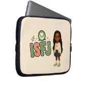 ISFJ — A Guardiã da Harmonia Laptop Sleeve (Voorkant Rechts)