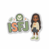 ISFJ — A Guardiã da Harmonia Sticker (Voorkant)