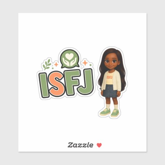 ISFJ — A Guardiã da Harmonia Sticker (Vel)