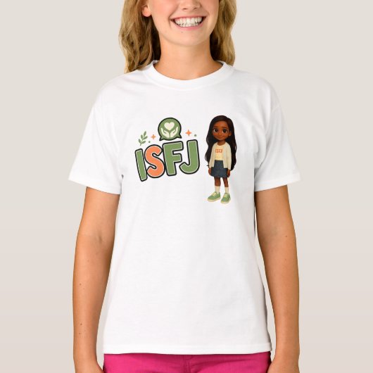 ISFJ — A Guardiã da Harmonia T-shirt (Voorkant)