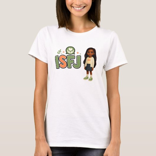 ISFJ — A Guardiã da Harmonia T-shirt (Voorkant)