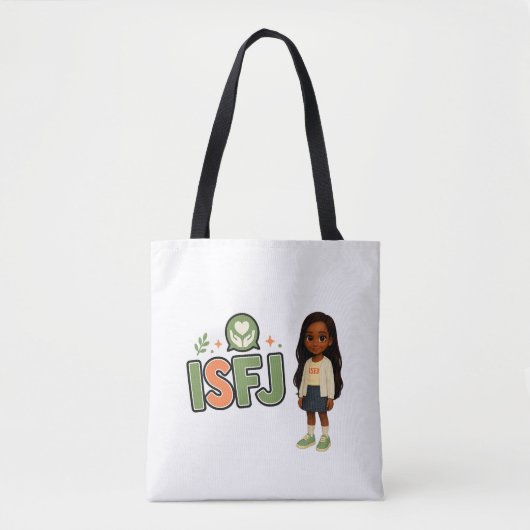 ISFJ — A Guardiã da Harmonia Tote Bag (Voorkant)