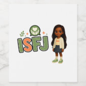 ISFJ — A Guardiã da Harmonia Wijn Etiket (Enkel label)