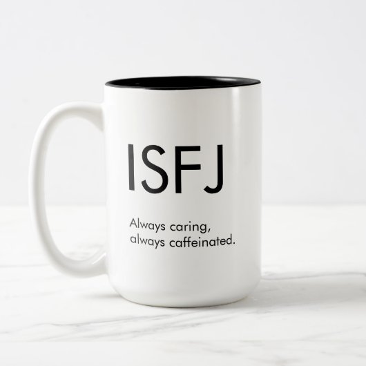 ISFJ Altijd zorgzame Mok Gift (Links)