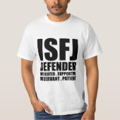 ISFJ Defender Introvert T Shirt (Voorkant)