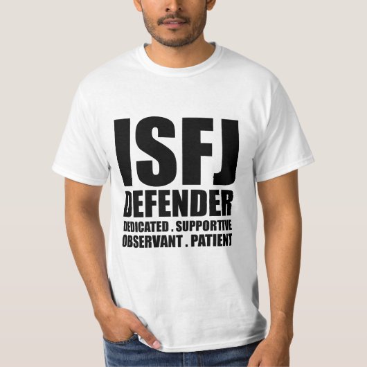 ISFJ Defender Introvert T Shirt (Voorkant)