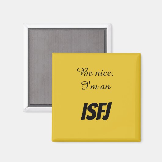 ISFJ Magnet (Voorkant / Achterkant)