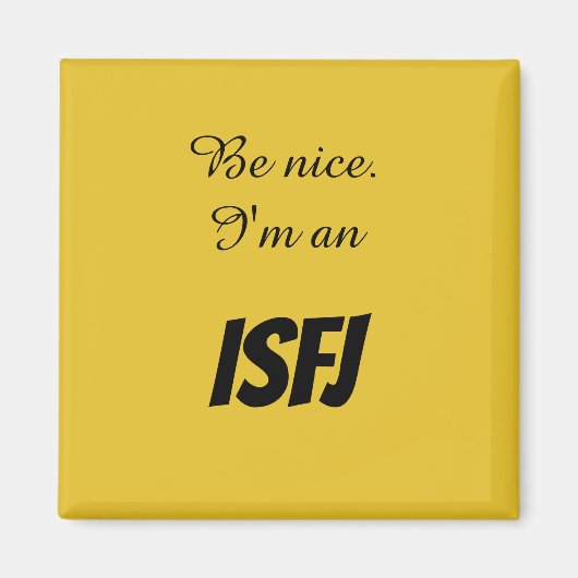 ISFJ Magnet (Voorkant)