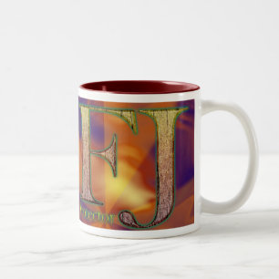 ISFJmug Tweekleurige Koffiemok