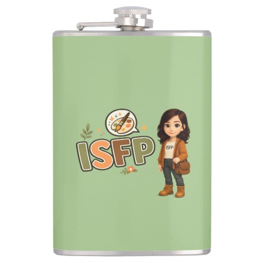 ISFP — A Artista Livre Heupfles (Voorkant)