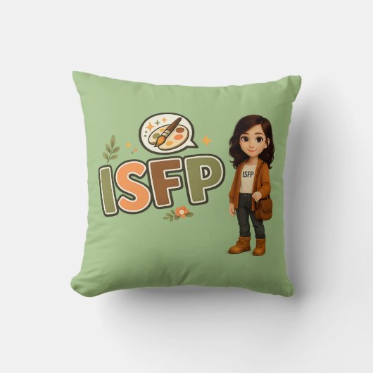 ISFP — A Artista Livre Kussen (Voorkant)