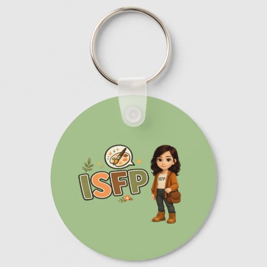 ISFP — A Artista Livre Sleutelhanger (Voorkant)