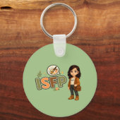 ISFP — A Artista Livre Sleutelhanger (Achterkant)