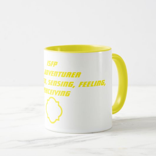 ISFP Adventurer Mok (Voorkant rechts)