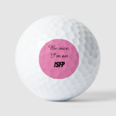 ISFP Golf Balls Golfballen (Voorkant)