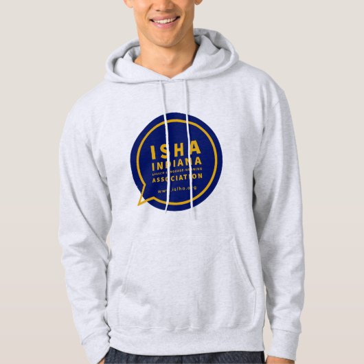 ISHA Mannen Hoodie (Voorkant)