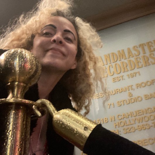 Ishah Laurah Wright en het droomcentrum in Los Ang Poster