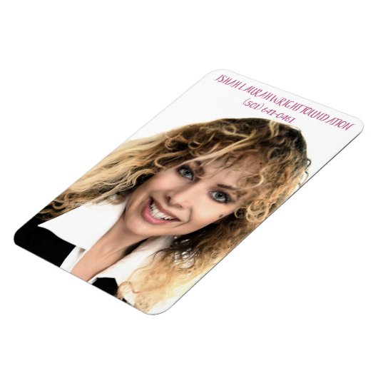 ISHAH LAURAH WRIGHT FOUNDATION MAGNEET (Linkerzijde)