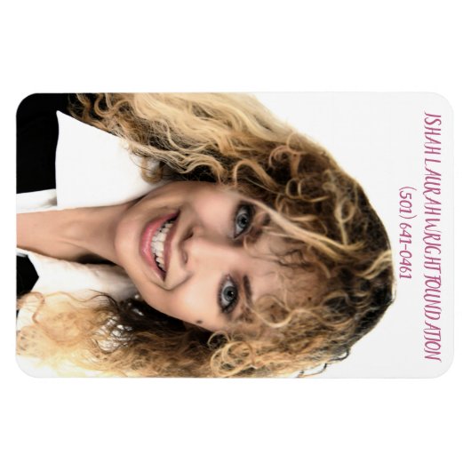 ISHAH LAURAH WRIGHT FOUNDATION MAGNEET (Horizontaal)