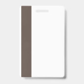 Ishah Laurah Wright Foundation University ID Badge (Achterkant)