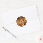 Ishak Pasha Palace AFBEELDING Ronde Sticker (Envelop)
