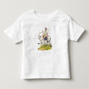 Ishana of Shiva, gegraveerd door C. de Motte (1785 Kinder Shirts