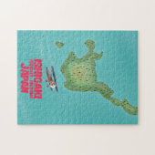 Ishigaki Okinawa, Japanse kaart Legpuzzel (Horizontaal)