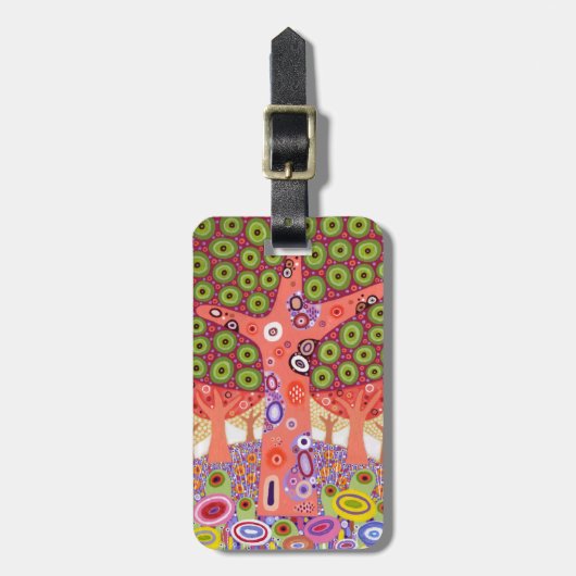 Ishihara Hill 2012 Bagagelabel (Voorkant verticaal)