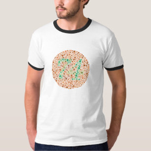 Ishihara-kleurtest T-shirt