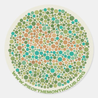 Ishihara-test voor taart stickers