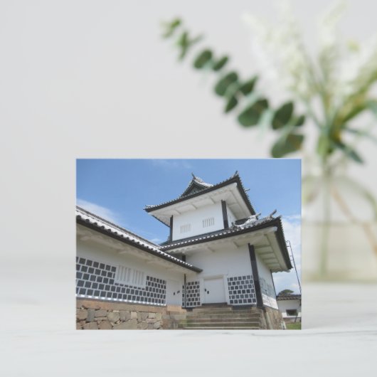 Ishikawa Gate, Kanazawa Castle: Japan Briefkaart (Staand voorkant)