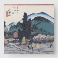 Ishiyakushi door Hiroshige Japanese ukiyo-E