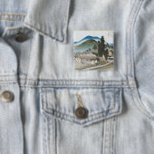 Ishiyakushi Vierkante Button 5,1 Cm (In situ)