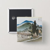 Ishiyakushi Vierkante Button 5,1 Cm (Voorkant /achterkant)