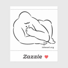 Ishmael Sticker door Daniel Quinn