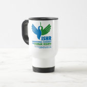 ISHR TRAVEL MUG B-G REISBEKER (Voorkant links)