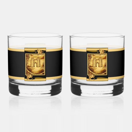 Ishtar Gate Drinkware Set Whiskyglas Whisky Glas (Voorkant)