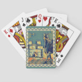 Ishtar Gate Lamassu Klassieke speelkaarten (Achterkant)